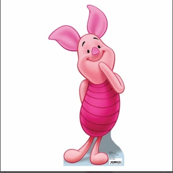 Piglet Winnie The Pooh Cardboard Cutout Free Shipping!